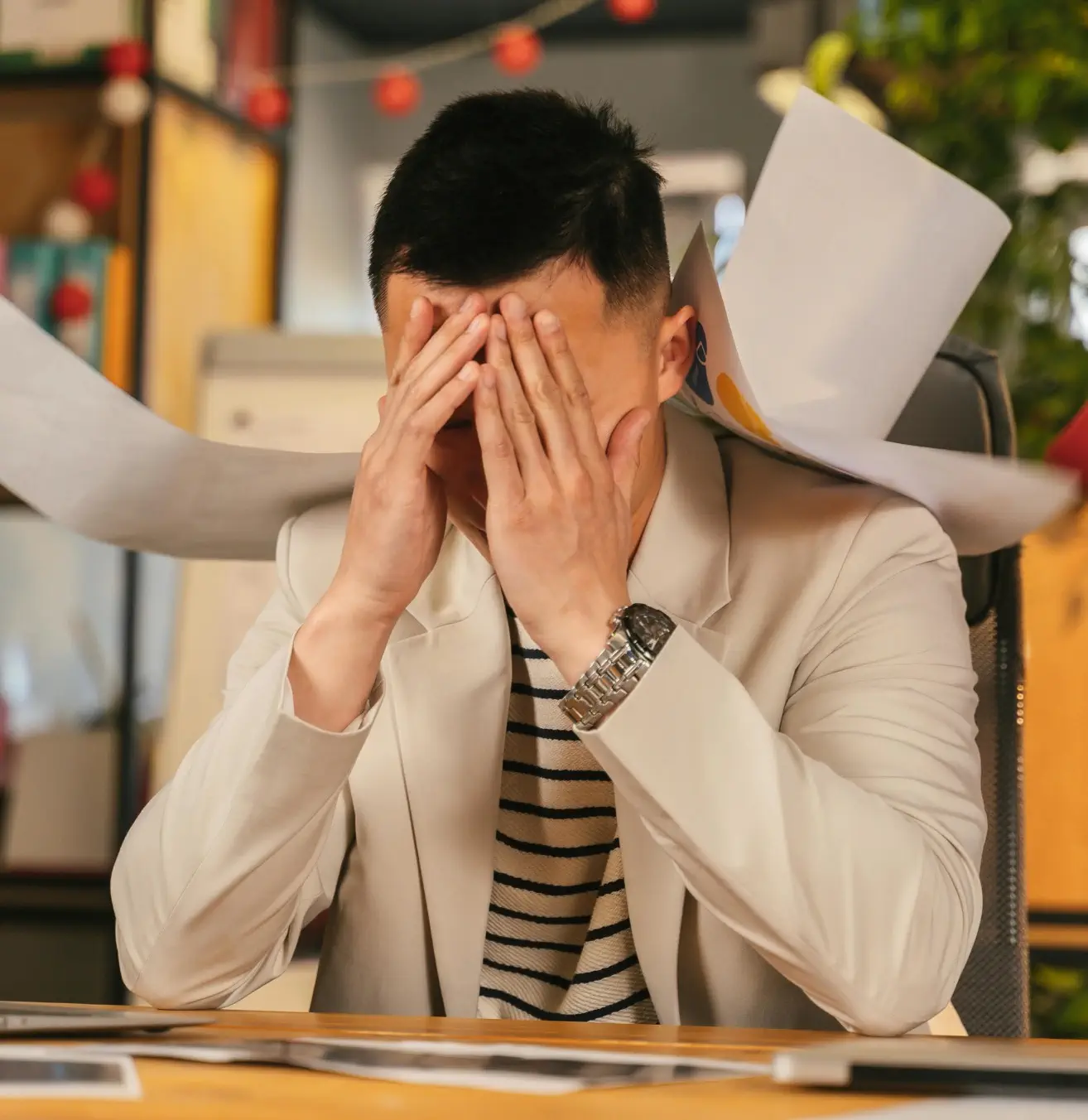 Acupuncture treatments for relief from burnout